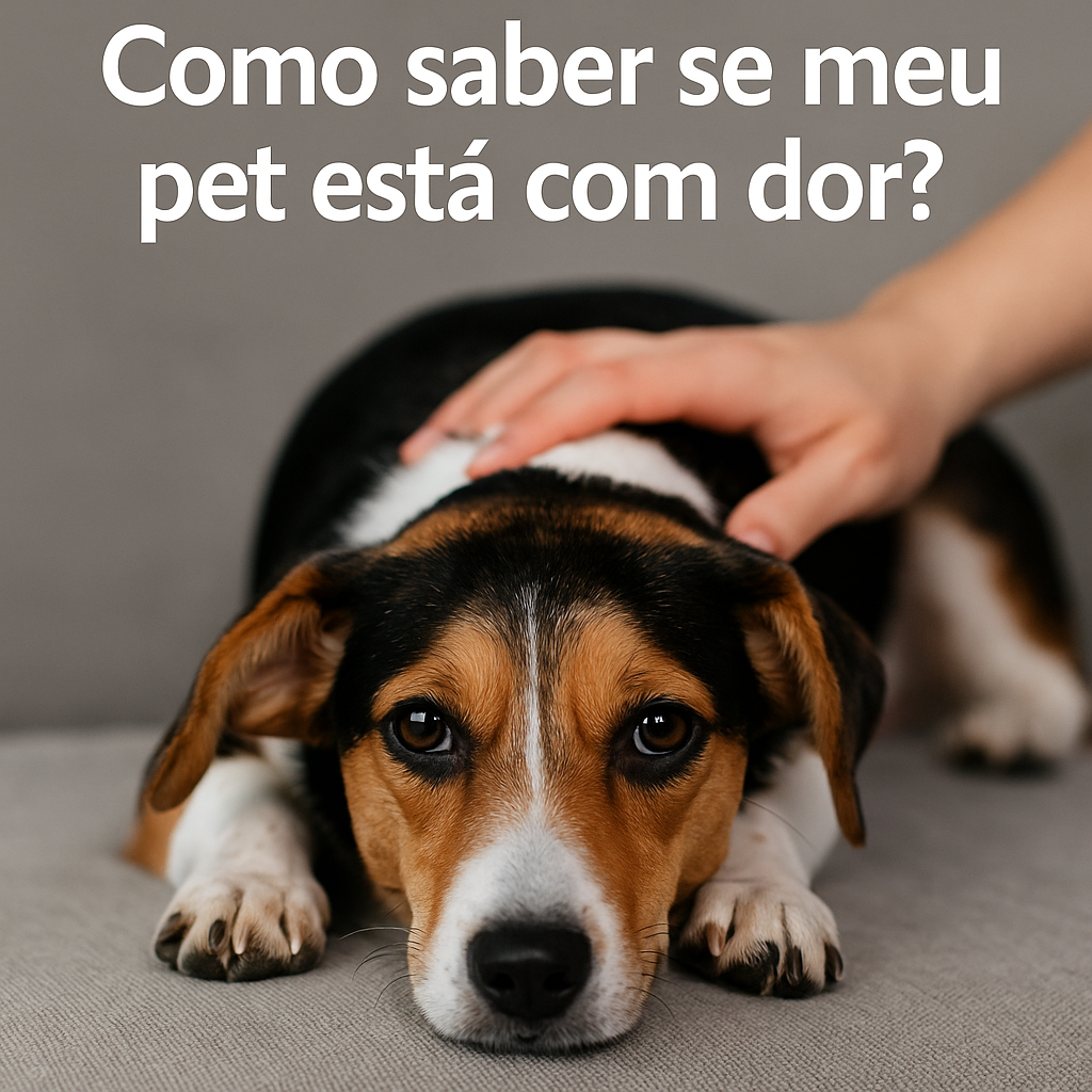Como saber se meu pet está com dor?